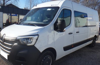 Renault LIFT L3H2 MASTER IV klima LED tempomat pdc pneumatyczny fotel 2.3dCi 180KM 2xdrzwi boczne
