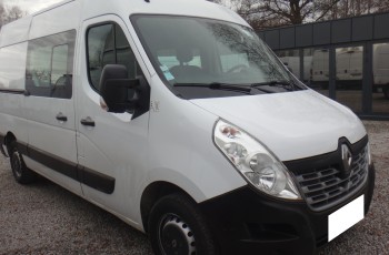 Renault LIFT MASTER brygadówka doka dubel kabina 7-os 2019 klima pdc 101tys km