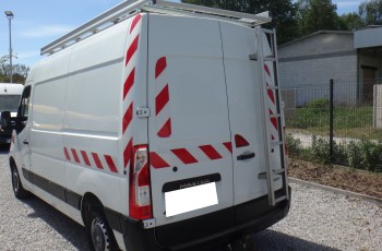 Renault MASTER L2H2 2013 klima bagażnik z drabinką 125KM regały półki