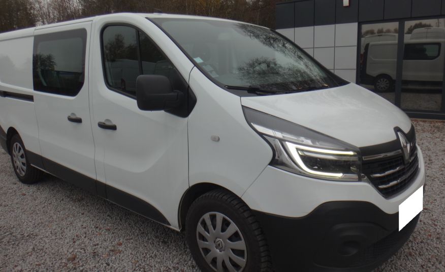 Renault LIFT TRAFIC L2H1 LONG 2019 brygadówka doka dubel kabina 6-os 2.0dCi zdjęcie 