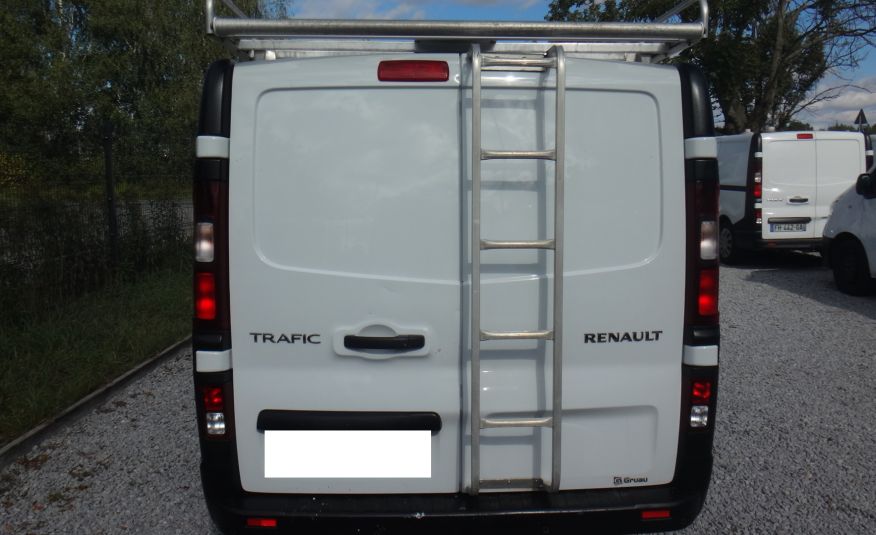 Renault TRAFIC L2H1 LONG brygadówka doka dubel kabina 6-osób bagażnik z drabinką 2017 zdjęcie 5