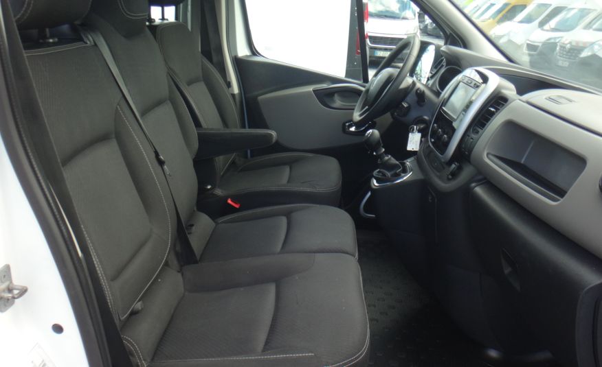Renault TRAFIC L2H1 LONG brygadówka doka dubel kabina 6-osób bagażnik z drabinką 2017 zdjęcie 8