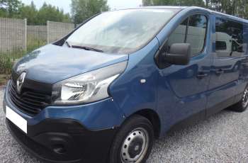 Renault TRAFIC L2H1 LONG brygadówka doka dubel kabina 6-osób 2xdrzwi boczne