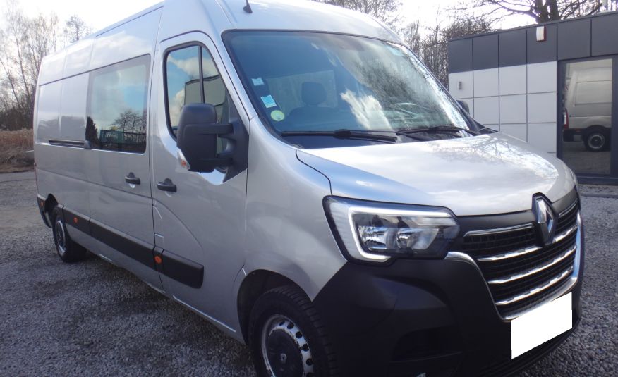 Renault LIFT L3H2 MAX MASTER IV 2020 klima navi kamera cofania LED 150KM doka dubel kabina brygadówka 7-osób zdjęcie 2