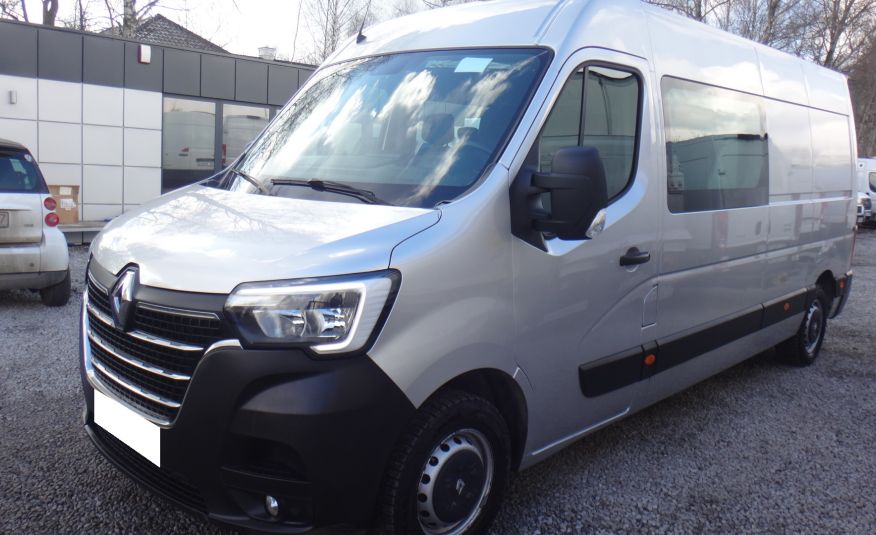 Renault LIFT L3H2 MAX MASTER IV 2020 klima navi kamera cofania LED 150KM doka dubel kabina brygadówka 7-osób zdjęcie 1