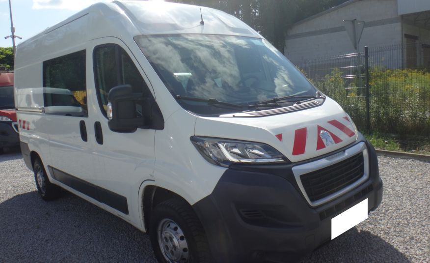 Peugeot LIFY BOXER brygadówka doka dubel kabina 7-osób 2017rok ładny klima pdc telefon zdjęcie 2