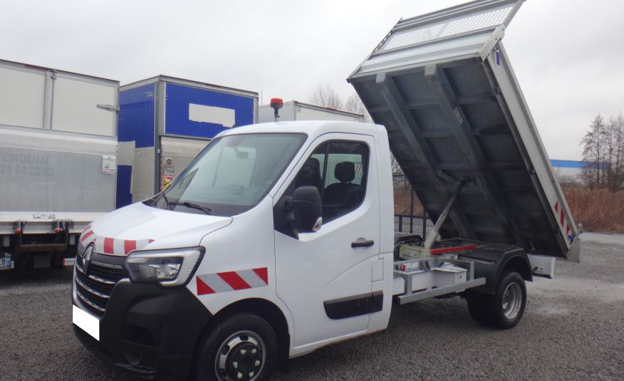 Renault MASTER IV wywrotka 320 cm bliźniacze koła klima LED tempomat 2020r 68tys km zdjęcie 