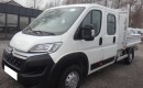 Citroen JUMPER doka skrzynia skrzyniowy 7-os 2019 klima tempomat 97tys km brygadówka doka dubel kabina zdjęcie 1
