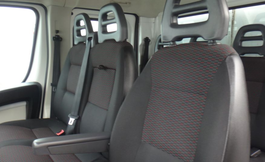 Citroen JUMPER doka skrzynia skrzyniowy 7-os 2019 klima tempomat 97tys km brygadówka doka dubel kabina zdjęcie 7