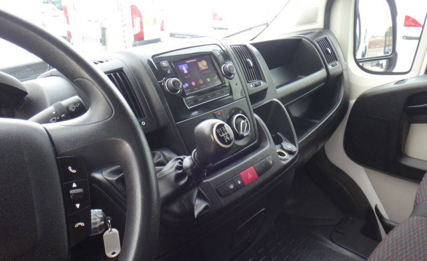 Citroen JUMPER doka skrzynia skrzyniowy 7-os 2019 klima tempomat 97tys km brygadówka doka dubel kabina zdjęcie 8