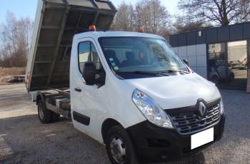 Renault MASTER III LIFT wywrotka MAXI klima duży kiper 330cm 2016rok bliźniacze koła