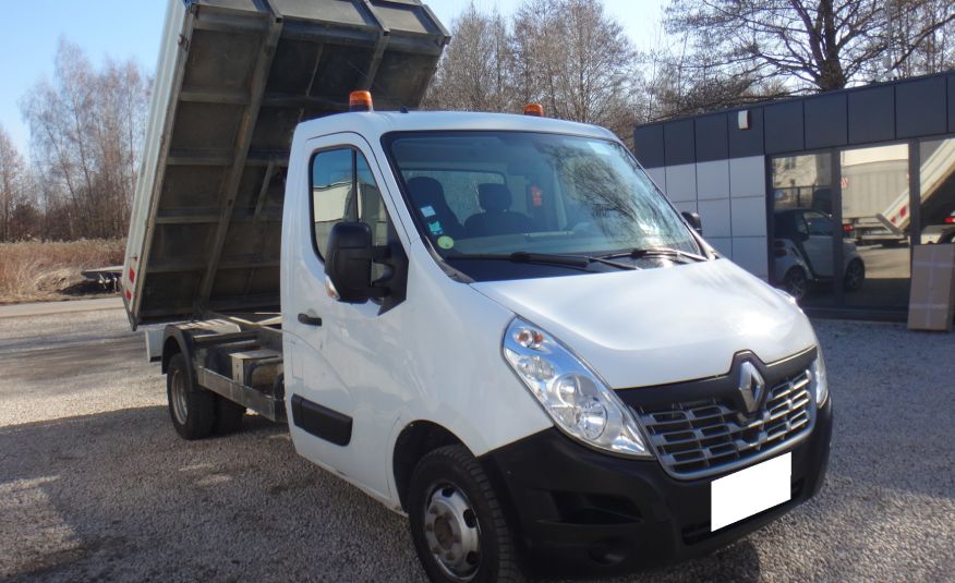 Renault MASTER III LIFT wywrotka MAXI klima duży kiper 330cm 2016rok bliźniacze koła zdjęcie 