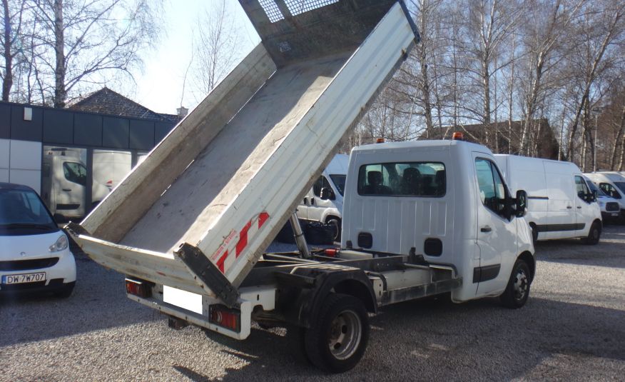 Renault MASTER III LIFT wywrotka MAXI klima duży kiper 330cm 2016rok bliźniacze koła zdjęcie 4