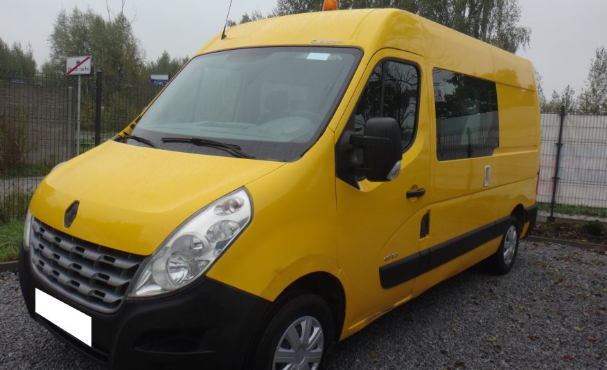 Renault MASTER brygadówka doka dubel kabina 7-osób 2011rok zdjęcie 