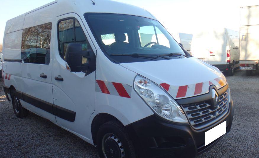 Renault LIFT MASTER brygadówka doka dubel kabina 7-osób 162tys km 2018rok klima kamera półki zdjęcie 