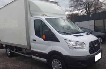 Ford LIFT TRANSIT MK8 KONTENER Z WINDĄ 750kg ŁADNY 92tys km 2019rok