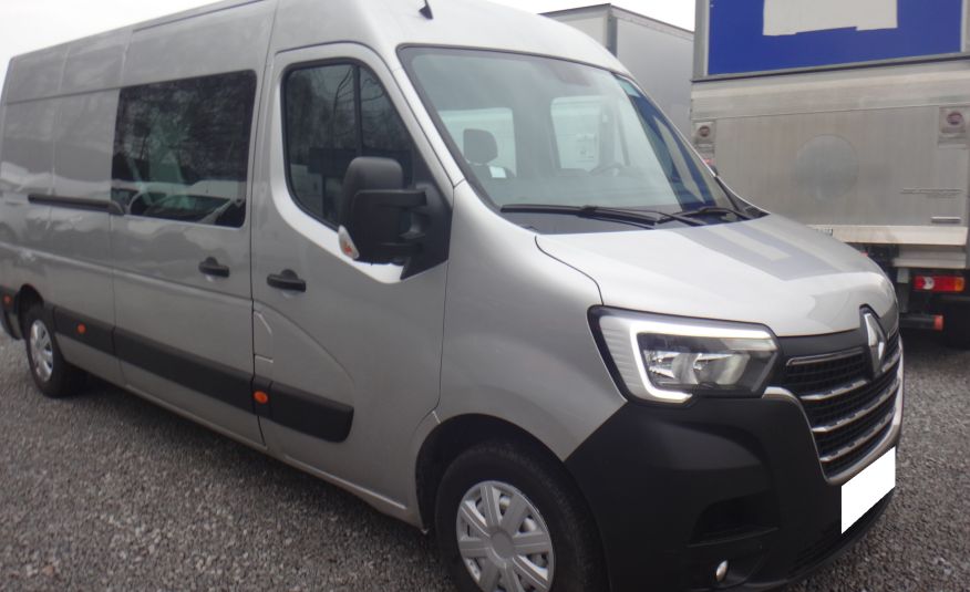 Renault LIFT L3H2 MASTER IV brygadówka doka dube kabina 7-os ładny klima navi kamera regały półki zdjęcie 3