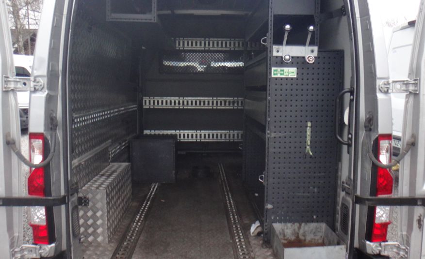 Renault LIFT L3H2 MASTER IV brygadówka doka dube kabina 7-os ładny klima navi kamera regały półki zdjęcie 7