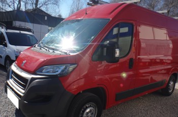Peugeot LIFT BOXER L2H2 2016 klima pdc tempomat telefon 130KM bagażnik regały