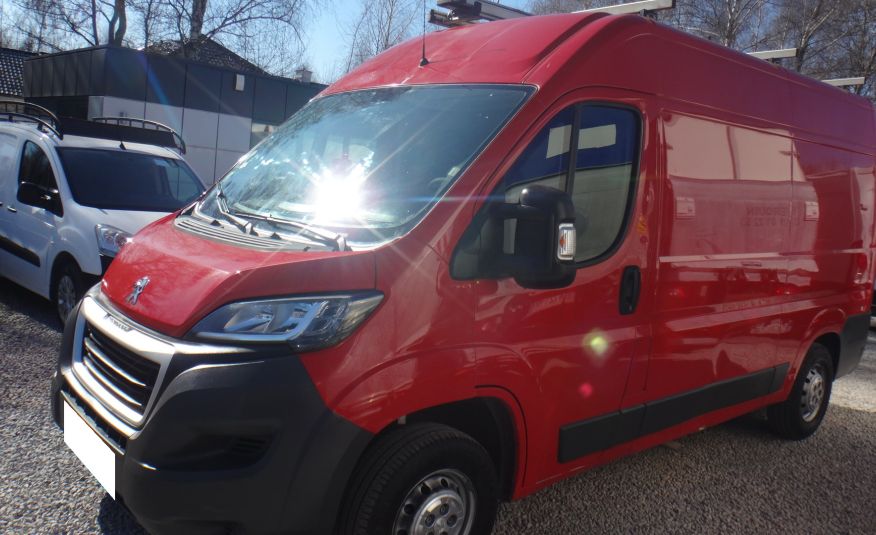 Peugeot LIFT BOXER L2H2 2016 klima pdc tempomat telefon 130KM bagażnik regały zdjęcie 