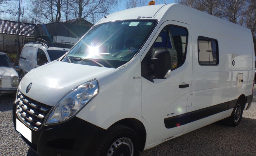 Renault MASTER brygadówka doka dubel kabina 7-osób 2013 tempomat zdjęcie 2