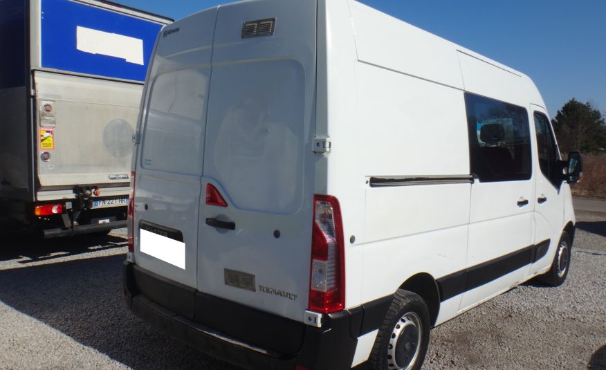 Renault MASTER brygadówka doka dubel kabina 7-osób 2013 tempomat zdjęcie 4