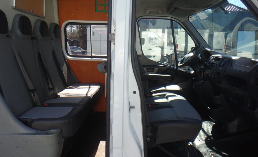 Renault MASTER brygadówka doka dubel kabina 7-osób 2013 tempomat zdjęcie 9