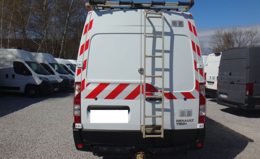 Renault LIFT MASTER brygadówka doka dubel kabina L3H2 2016 klima pdc bagażnik z drabinką regały zdjęcie 5