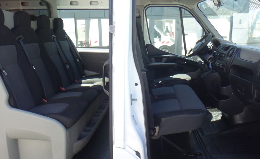 Renault LIFT MASTER brygadówka doka dubel kabina L3H2 2016 klima pdc bagażnik z drabinką regały zdjęcie 9