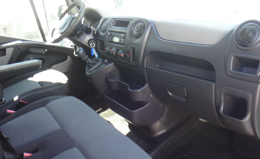 Renault LIFT MASTER brygadówka doka dubel kabina L3H2 2016 klima pdc bagażnik z drabinką regały zdjęcie 12