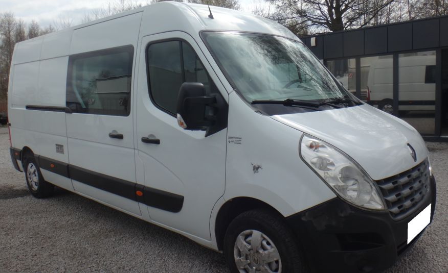 Renault MASTER L3H2 MAX 2013 brygadówka doka dubel kabina 7-osób zdjęcie 3