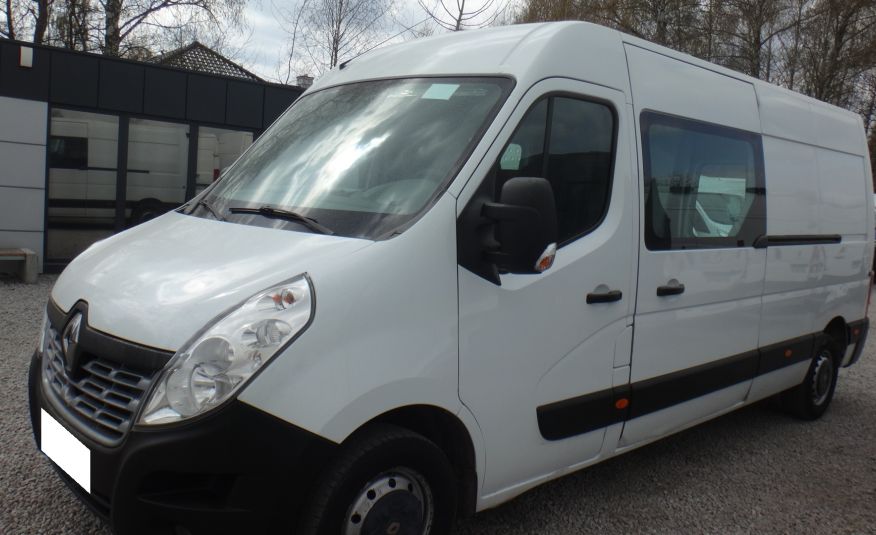 Renault LIFT MASTER III L3H2 MAX 2017 klima pneumatyczny fotel kierowcy pdc 2xdrzwi 150KM zdjęcie 