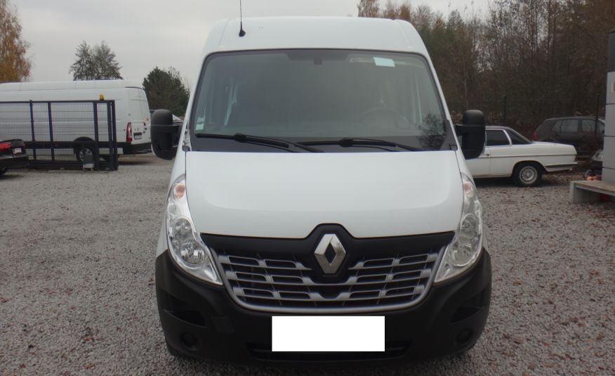 Renault MASTER LIFT L3H2 MAX brygadówka doka dubel kabina 7-os klima 2018rok navi pdc klima zdjęcie 2