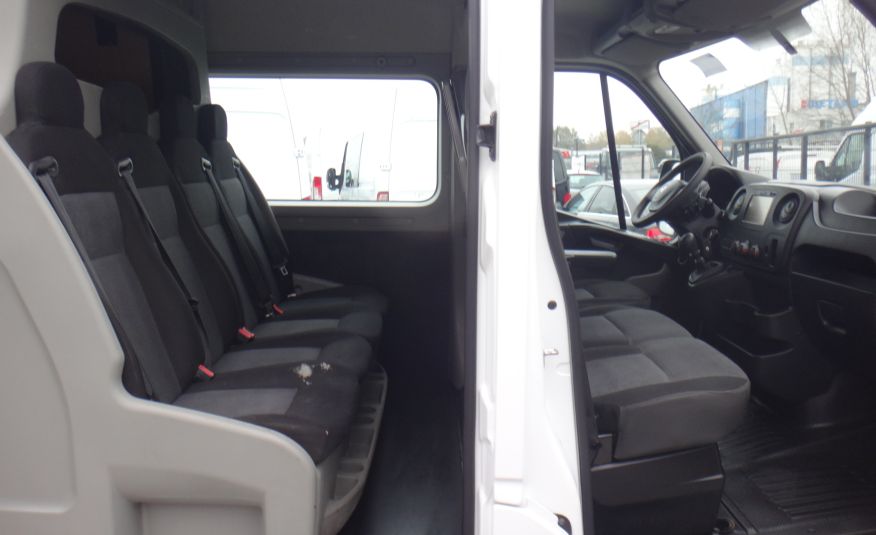 Renault MASTER LIFT L3H2 MAX brygadówka doka dubel kabina 7-os klima 2018rok navi pdc klima zdjęcie 12