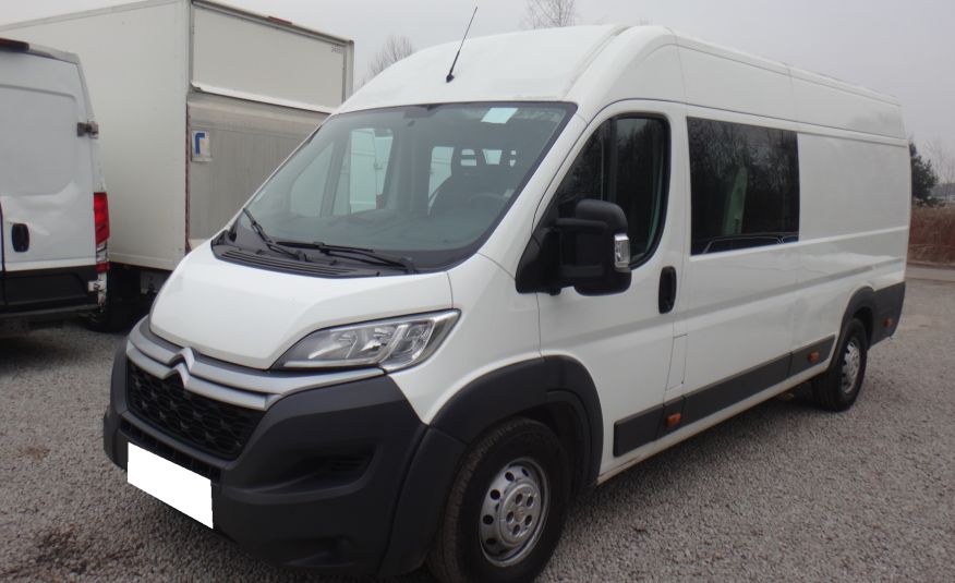 Citroen LIFT JUMPER L4H2 MAXI LONG brygadówka doka dubel kabina 7-osób 149tysk m