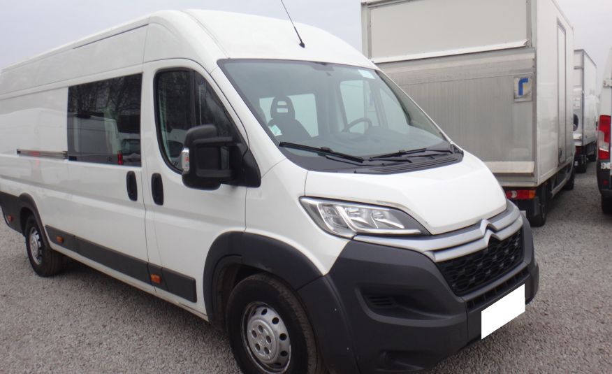 Citroen LIFT JUMPER L4H2 MAXI LONG brygadówka doka dubel kabina 7-osób 149tysk m zdjęcie 2