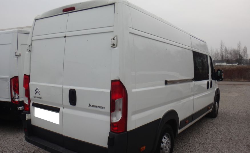 Citroen LIFT JUMPER L4H2 MAXI LONG brygadówka doka dubel kabina 7-osób 149tysk m zdjęcie 4