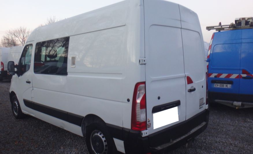 Renault MASTER brygadówka doka dubel kabina 7-osób 2017rok klima telefon zdjęcie 4