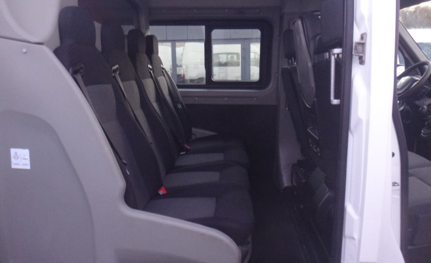 Renault MASTER brygadówka doka dubel kabina 7-osób 2017rok klima telefon zdjęcie 8