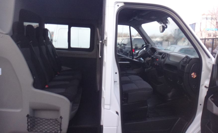 Renault MASTER brygadówka doka dubel kabina 7-osób 2017rok klima telefon zdjęcie 10