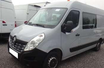 Renault MASTER LIFT brygadówka doka dubel kabina 7-osób 2017 regały półki