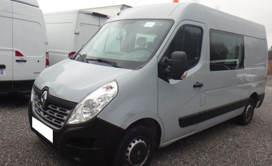 Renault MASTER LIFT brygadówka doka dubel kabina 7-osób 2017 regały półki