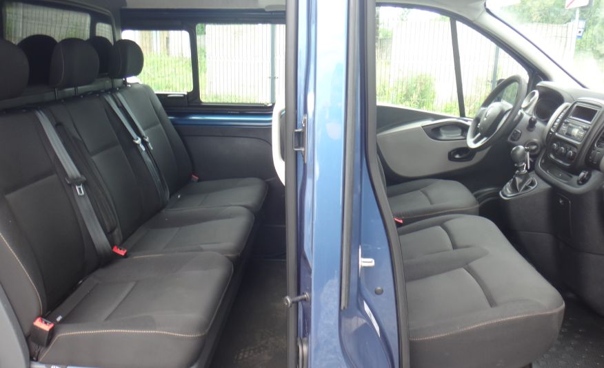 Renault TRAFIC L2H1 LONG 2017 brygadówka doka dubel kabina 6-osób zdjęcie 8