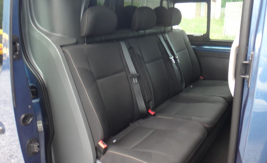 Renault TRAFIC L2H1 LONG 2017 brygadówka doka dubel kabina 6-osób zdjęcie 9