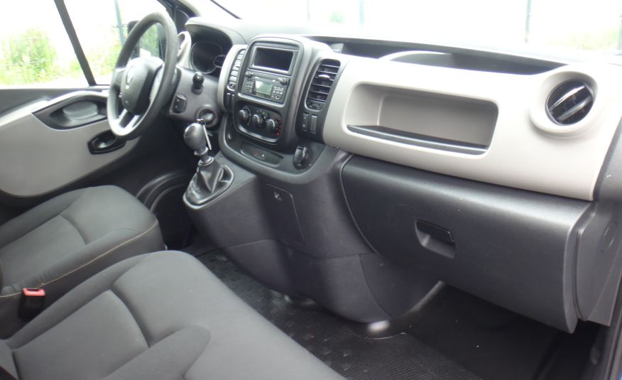 Renault TRAFIC L2H1 LONG 2017 brygadówka doka dubel kabina 6-osób zdjęcie 11