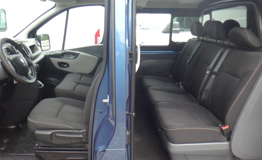 Renault TRAFIC L2H1 LONG 2017 brygadówka doka dubel kabina 6-osób zdjęcie 12