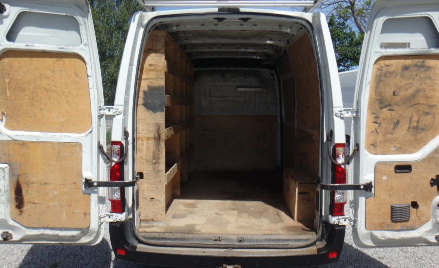 Renault MASTER L2H2 2013 bagażnik z drabinką regały półki klima tempomat pdc zdjęcie 6