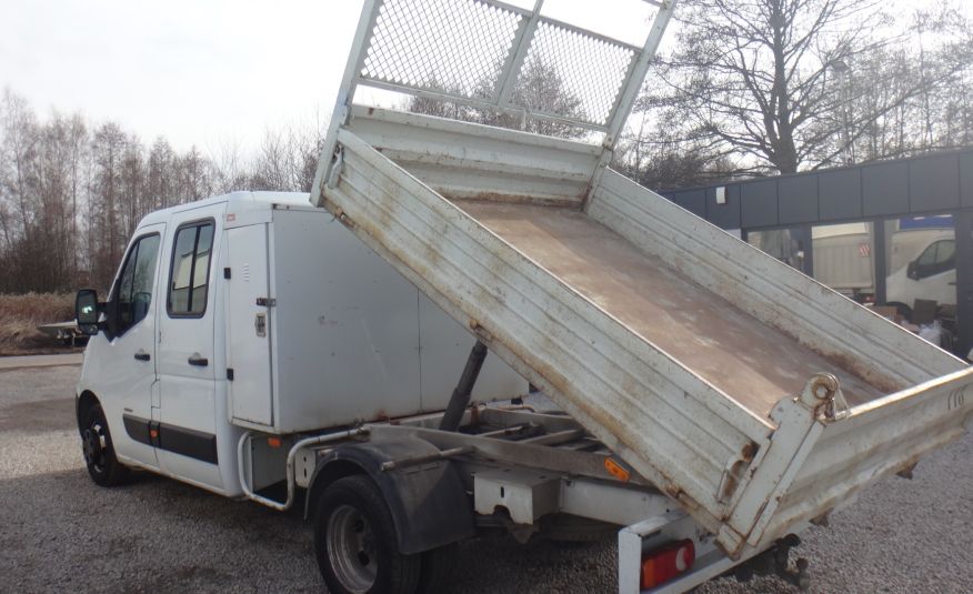 Renault wywrotka doka dubel kabina 7-osób bliźniacze koła 2012 kiper brygadówka doka dubel kabina 3500kg na haku zdjęcie 3