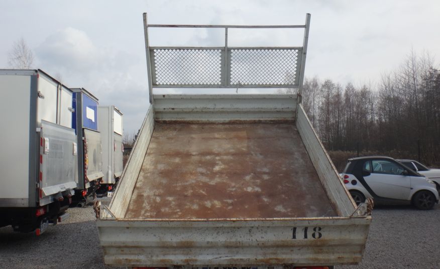 Renault wywrotka doka dubel kabina 7-osób bliźniacze koła 2012 kiper brygadówka doka dubel kabina 3500kg na haku zdjęcie 4