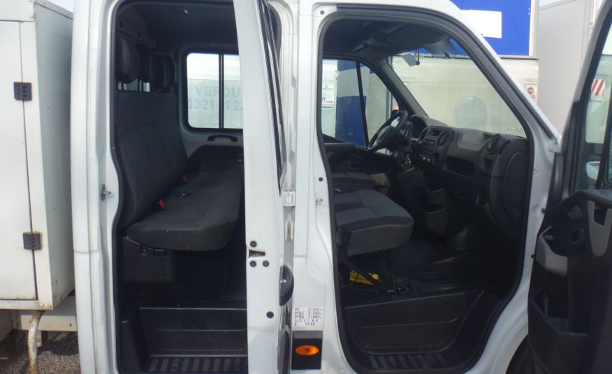 Renault wywrotka doka dubel kabina 7-osób bliźniacze koła 2012 kiper brygadówka doka dubel kabina 3500kg na haku zdjęcie 6